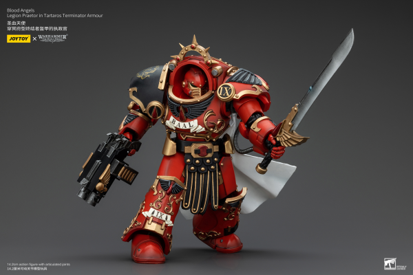 JOYTOY Blood Angels Legion Praetor in Tartaros Terminator Armour | 6927054400386