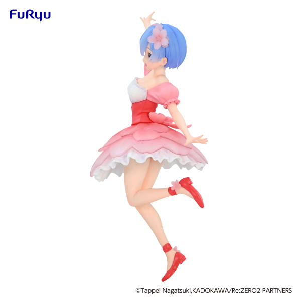 FURYU Corporation Re:ZERO -Starting Life in Another World- Trio-Try-iT Figure -Rem Cherry Blossom-(re-run) | 4582655073777