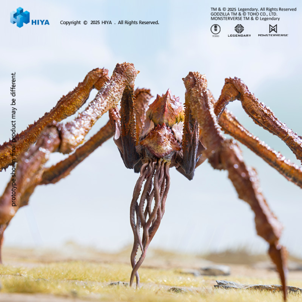 HIYA TOYS Exquisite Basic Series None Scale 7 Inch Godzilla x Kong The New Empire Scylla | 6957534204746