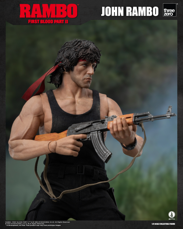 Three Zero Rambo: First Blood Part II - 1/6 John Rambo | 4897056205239