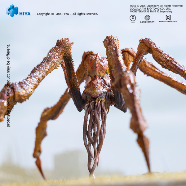 HIYA TOYS Exquisite Basic Series None Scale 7 Inch Godzilla x Kong The New Empire Scylla | 6957534204746