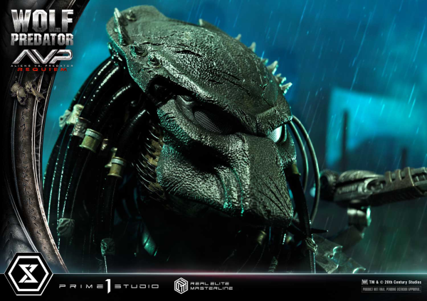 Prime 1 Studio Real Elite Masterline Aliens vs. Predator: Requiem Wolf Predator DX Bonus Version | 4582647121646