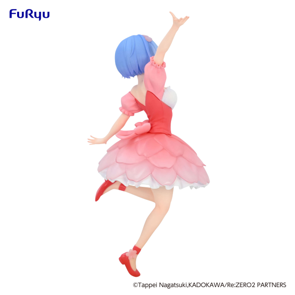 FURYU Corporation Re:ZERO -Starting Life in Another World- Trio-Try-iT Figure -Rem Cherry Blossom-(re-run) | 4582655073777