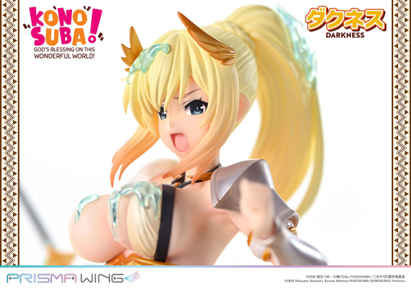 Prime 1 Studio PRISMA WING The anime KONOSUBA -God's blessing on this wonderful world! DARKNESS 1/7 Scale Pre-Painted Figure(4582647121769)