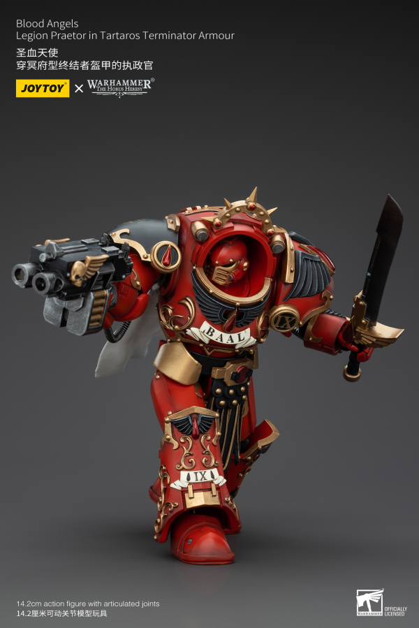 JOYTOY Blood Angels Legion Praetor in Tartaros Terminator Armour | 6927054400386