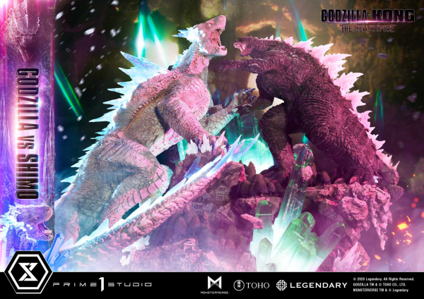 Prime 1 Studio Ultimate Diorama Masterline Godzilla x Kong: The New Empire Godzilla vs Shimo | 4582647121677