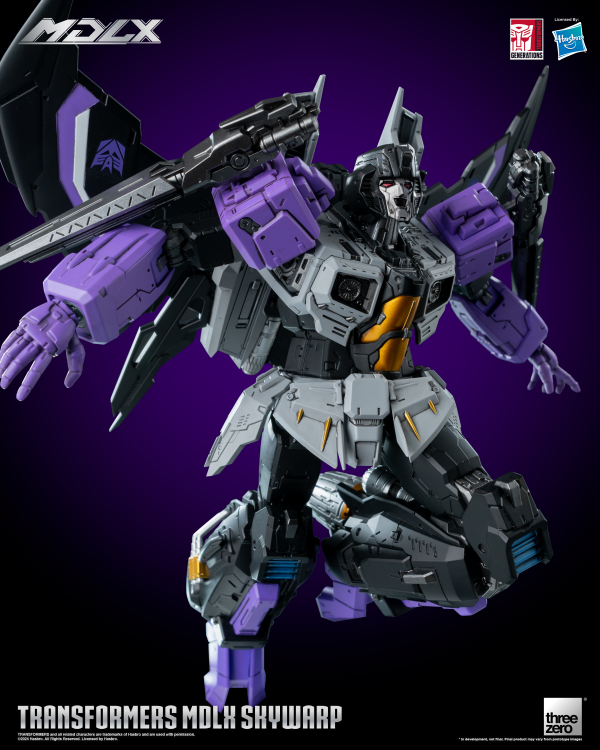 Three Zero Transformers: MDLX Skywarp | 4895250810532