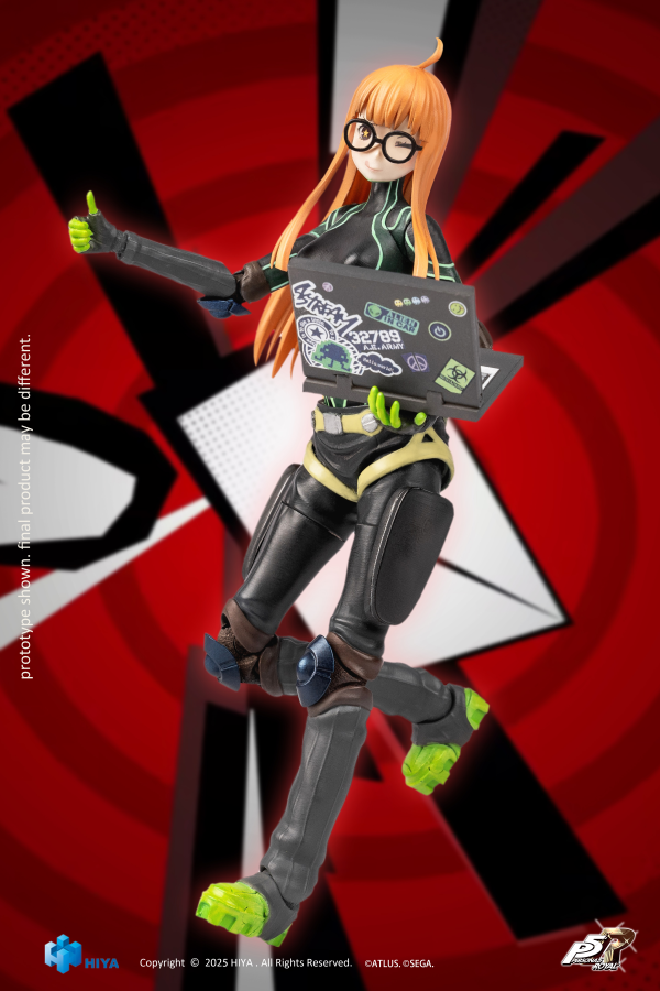 HIYA TOYS Exquisite Basic Series 1/12 Scale 5 Inch Persona 5 Royal Oracle Action Figure(6957534204333)