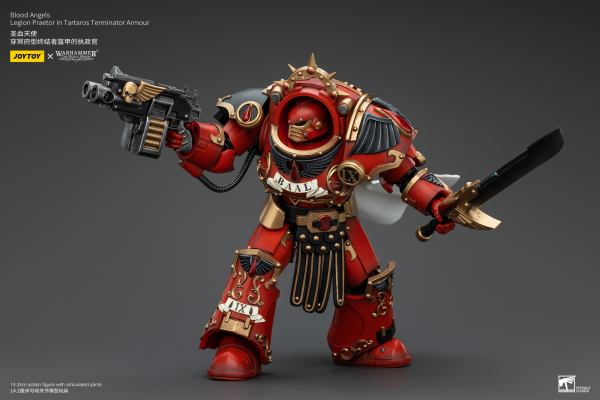 JOYTOY Blood Angels Legion Praetor in Tartaros Terminator Armour | 6927054400386