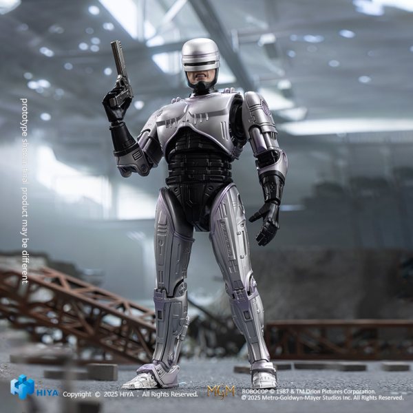 HIYA TOYS Exquisite Super Series 1/12 Scale 6 Inch ROBOCOP 1 Robocop(6957534202063)(6957534202063)