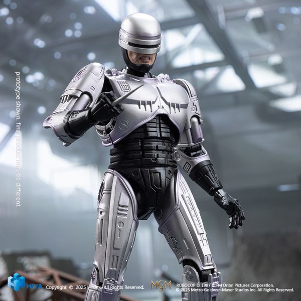 HIYA TOYS Exquisite Super Series 1/12 Scale 6 Inch ROBOCOP 1 Robocop(6957534202063)(6957534202063)