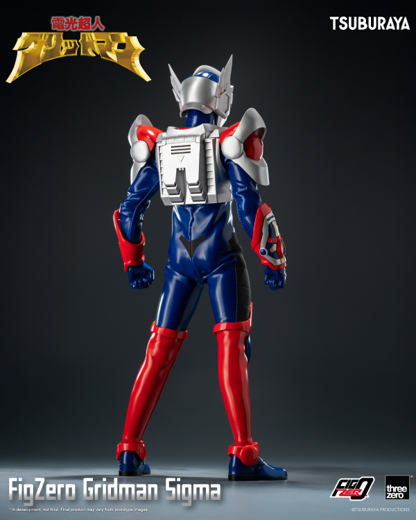 threezero Gridman the Hyper Agent: Revenge of Neo Evil Lord - FigZero Gridman Sigma | 4895250815858