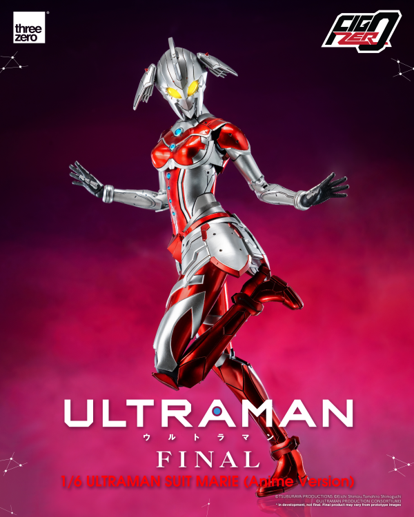 Three Zero FigZero 1/6 ULTRAMAN SUIT MARIE (Anime Version) | 4895250806979