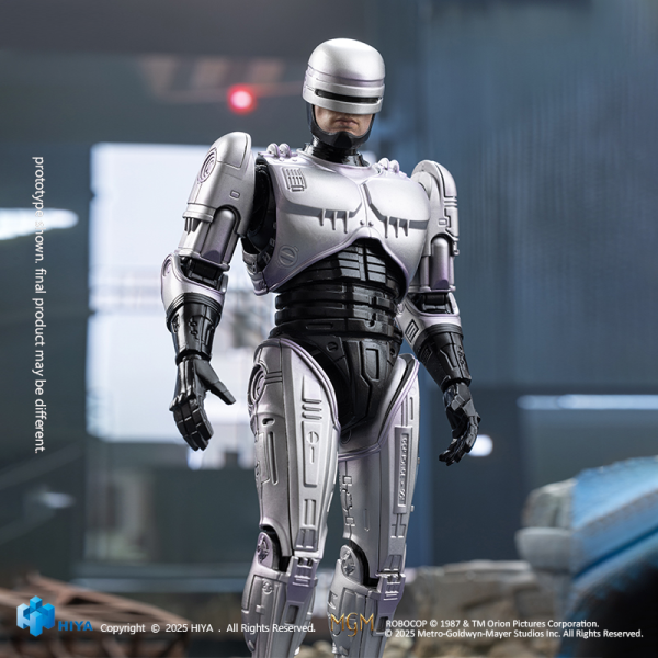 HIYA TOYS Exquisite Super Series 1/12 Scale 6 Inch ROBOCOP 1 Robocop(6957534202063)(6957534202063)