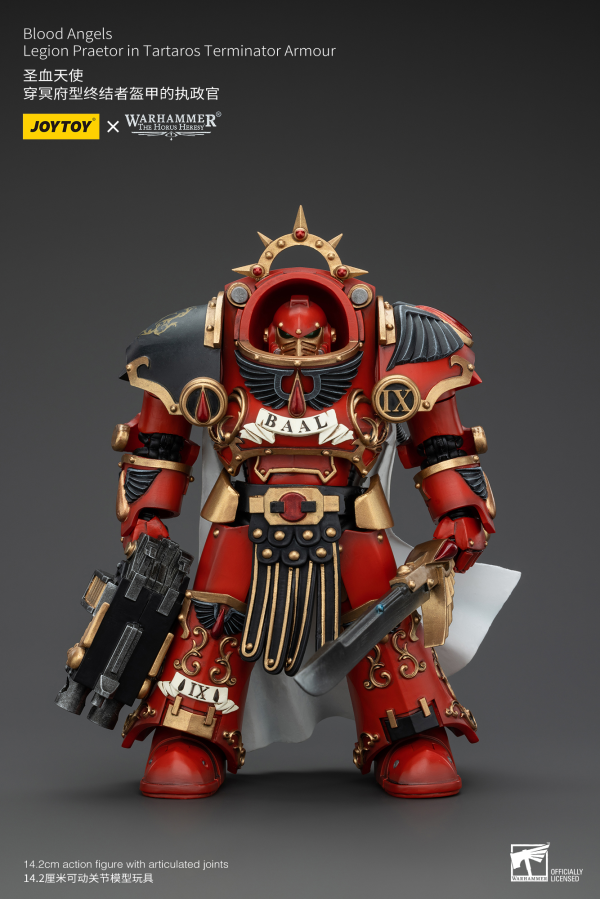 JOYTOY Blood Angels Legion Praetor in Tartaros Terminator Armour | 6927054400386