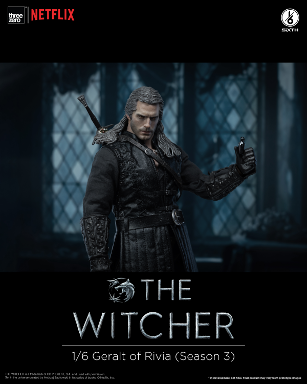 Three Zero The Witcher - 1/6 Geralt of Rivia (Season 3) | 4895250809758
