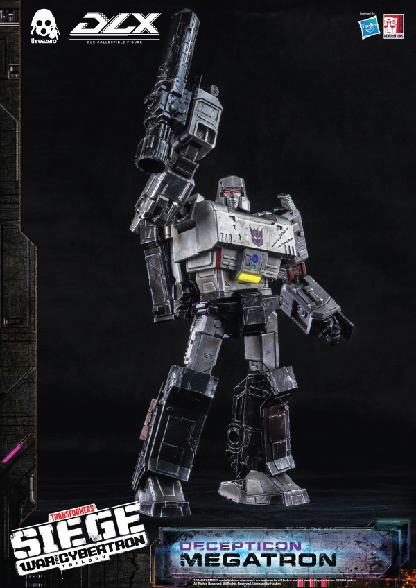 threezero Transformers: War for Cybertron Trilogy - DLX Megatron | 4895250816350