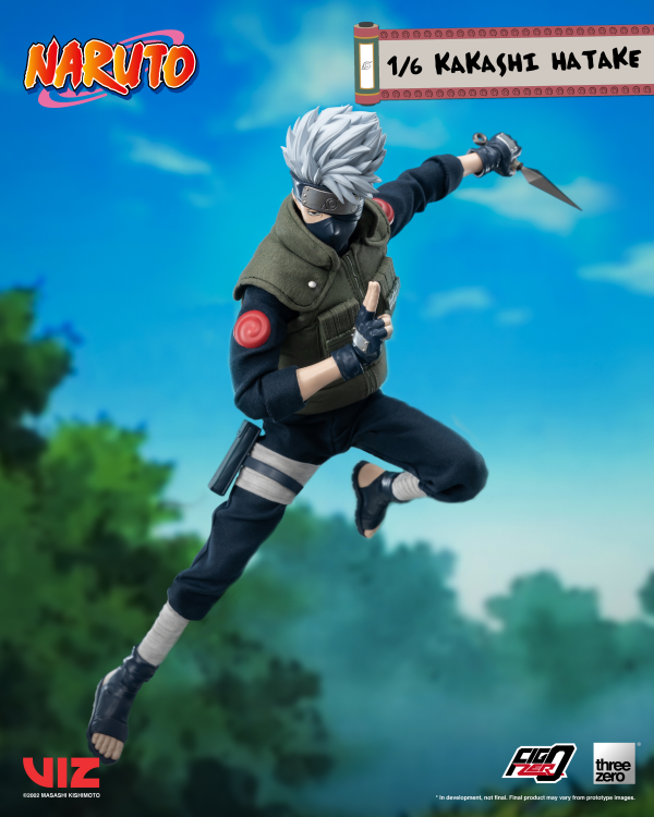 Three Zero NARUTO - FigZero 1/6 Kakashi Hatake | 4897056204126