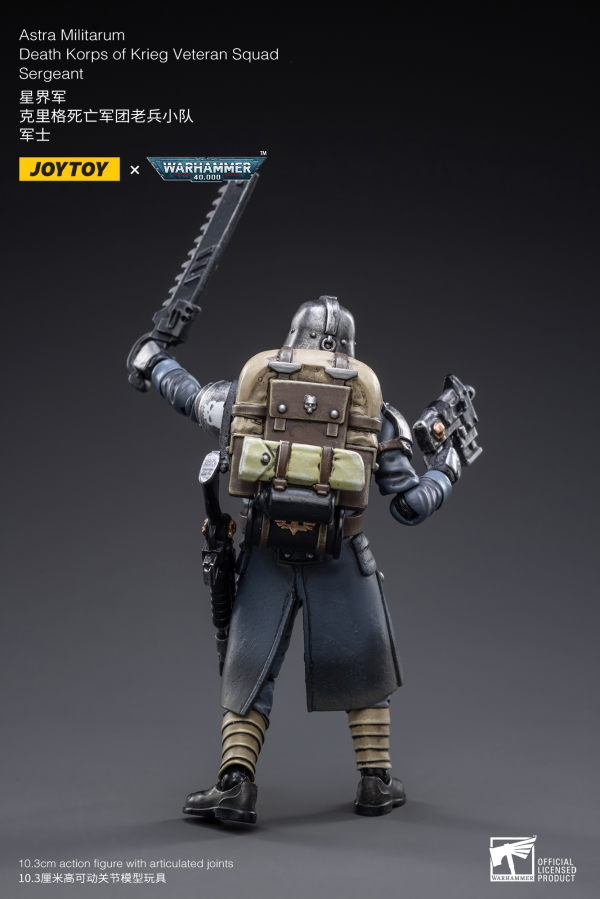 JOYTOY Astra Militarum Death Korps of Krieg Veteran Squad Sergeant | 6973130372641
