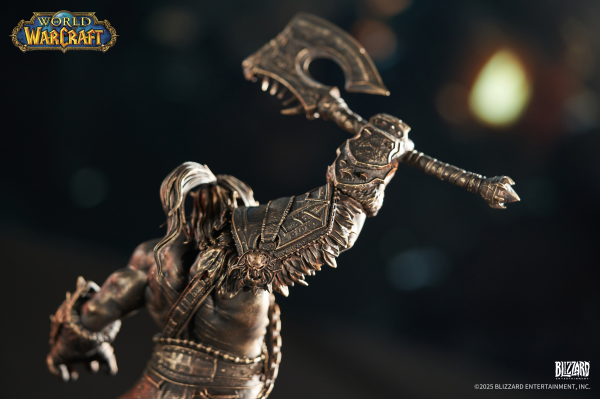 HEX Collectibles Blizzard World of Warcraft® Grommash Hellscream 1/10 Scale Bronze-Colored Edition Statue | 6972099322636