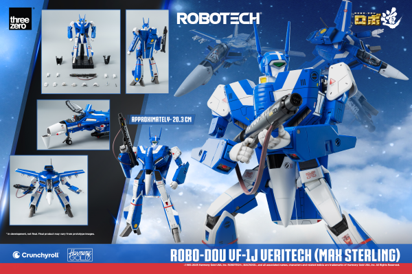 threezero ROBO-DOU ROBOTECH VF-1J Veritech (Max Sterling) | 4895250816268