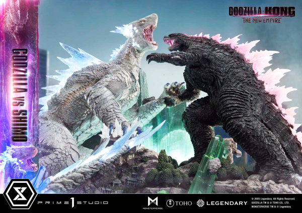 Prime 1 Studio Ultimate Diorama Masterline Godzilla x Kong: The New Empire Godzilla vs Shimo | 4582647121677