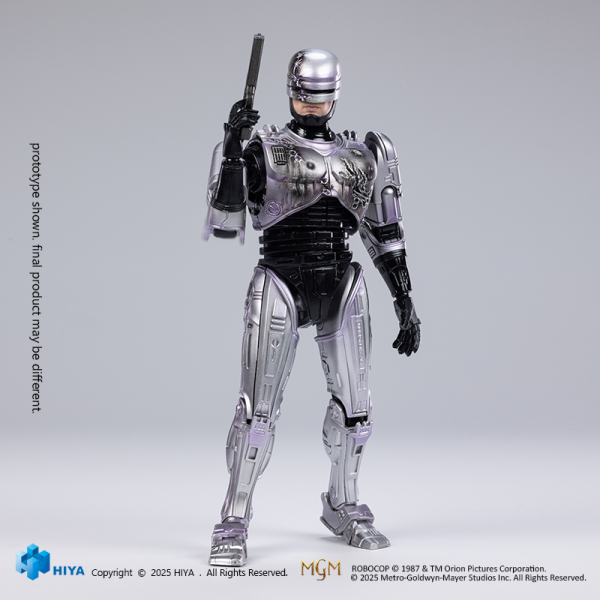 HIYA TOYS Exquisite Super Series 1/12 Scale 6 Inch ROBOCOP 1 Robocop(6957534202063)(6957534202063)