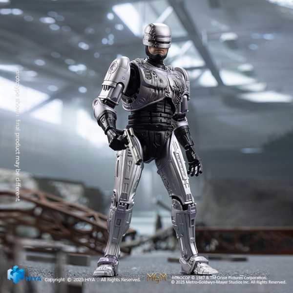 HIYA TOYS Exquisite Super Series 1/12 Scale 6 Inch ROBOCOP 1 Robocop(6957534202063)(6957534202063)