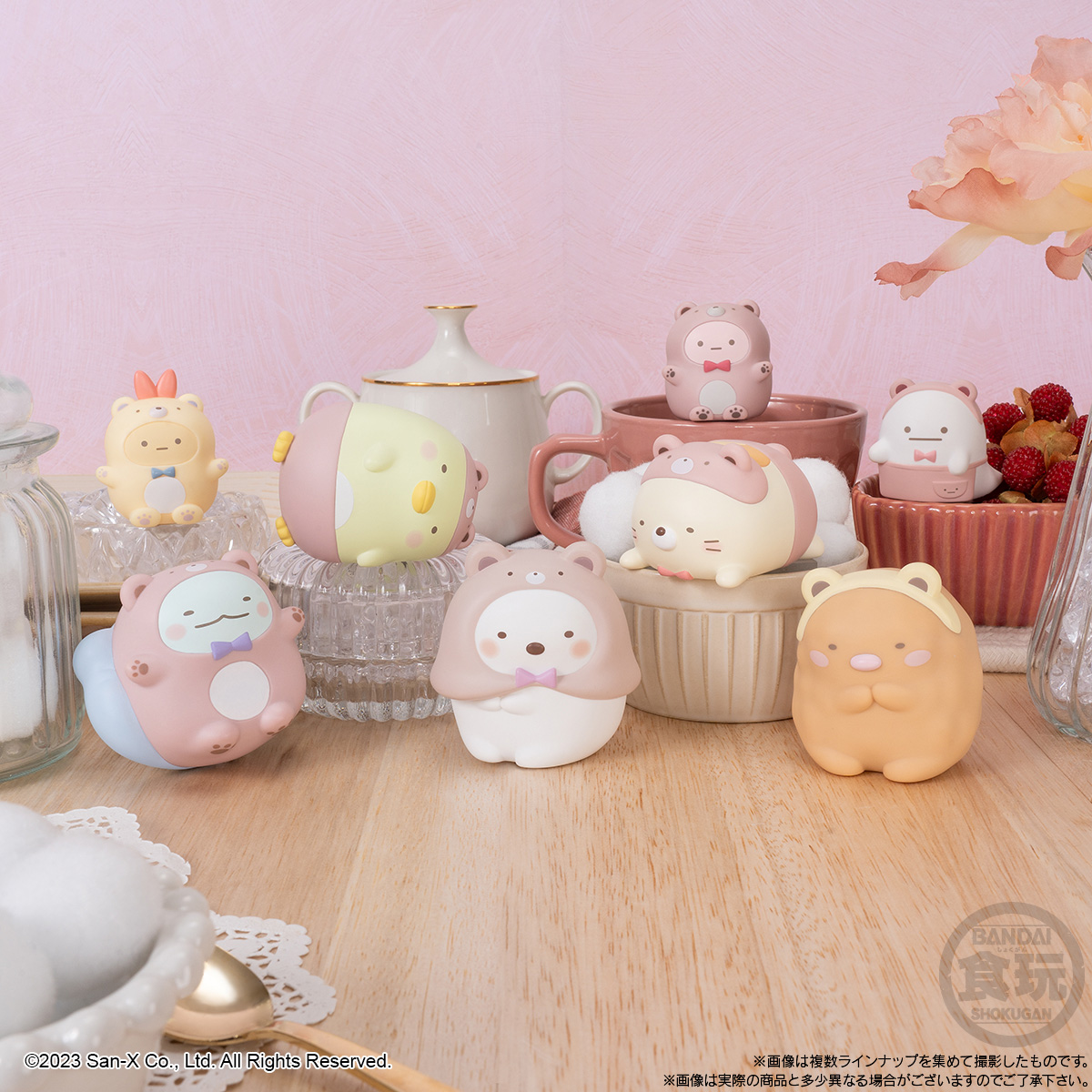 BANDAI Sumikko Gurashi Friends 8 "Sumikko Gurashi" (Box/12), Bandai Shokugan Friends