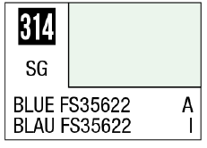 Mr Hobby Mr. Color 314 Blue FS35622 (Semi-Gloss/Aircraft)