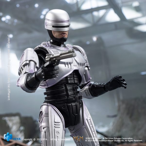 HIYA TOYS Exquisite Super Series 1/12 Scale 6 Inch ROBOCOP 1 Robocop(6957534202063)(6957534202063)