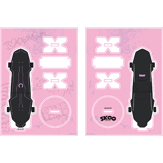 ORANGE ROUGE SK8 the Infinity Acrylic Stand Cherry Blossom | 4580590183414