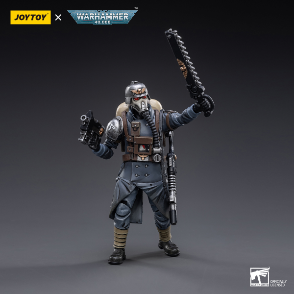 JOYTOY Astra Militarum Death Korps of Krieg Veteran Squad Sergeant | 6973130372641