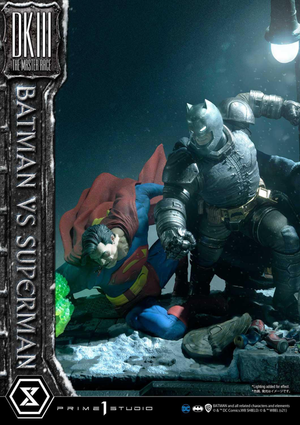 Prime 1 Studio Ultimate Diorama Masterline Batman:The Dark Knight Returns (Comics) Batman versus Superman Deluxe Version | 4580708030869