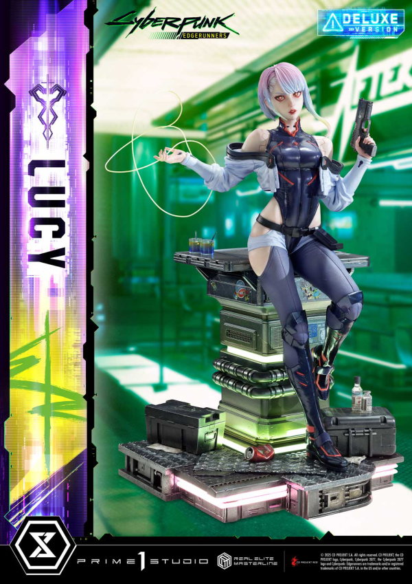 Prime 1 Studio Real Elite Masterline Cyberpunk: Edgerunners Lucy Deluxe Bonus Version(4582647121523)(4582647121523)