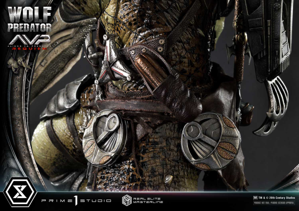Prime 1 Studio Real Elite Masterline Aliens vs. Predator: Requiem Wolf Predator DX Bonus Version | 4582647121646