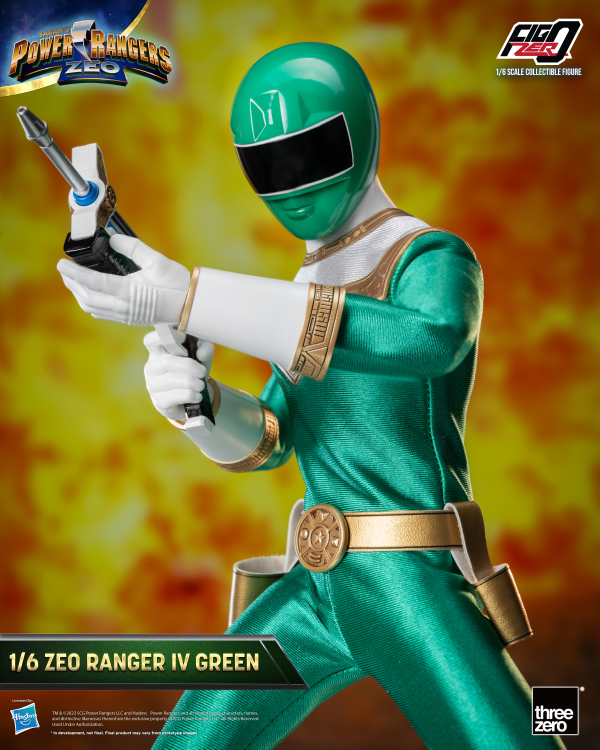 Three Zero Power Rangers Zeo - FigZero 1/6 Zeo Ranger IV Green | 4895250810402