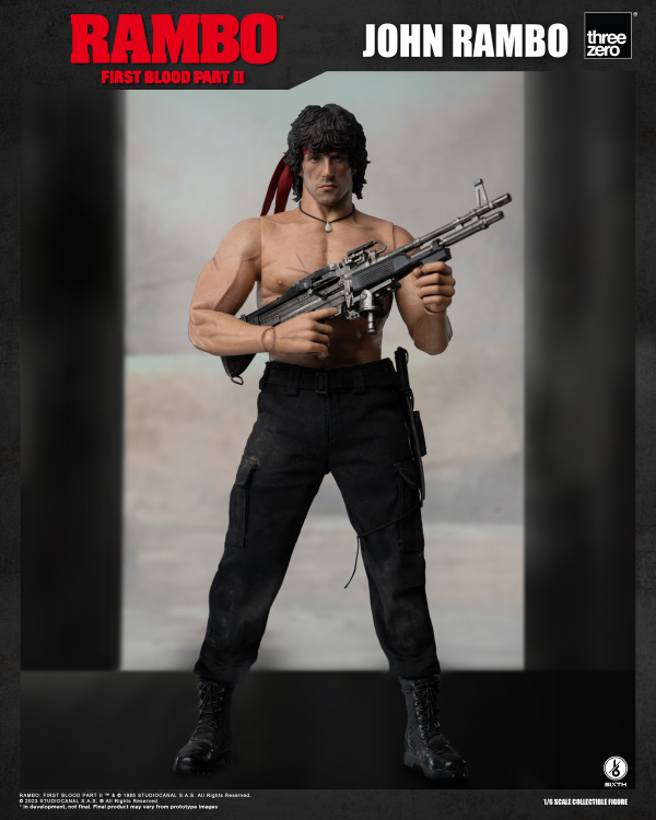 Three Zero Rambo: First Blood Part II - 1/6 John Rambo | 4897056205239