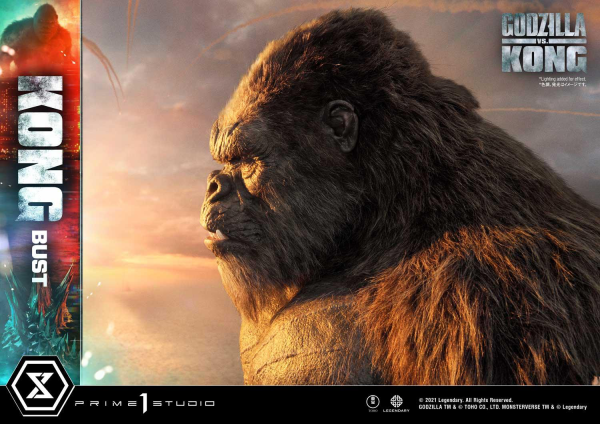 Prime 1 Studio Life Size Bust Godzilla vs Kong (Film) Kong | 4580708032122