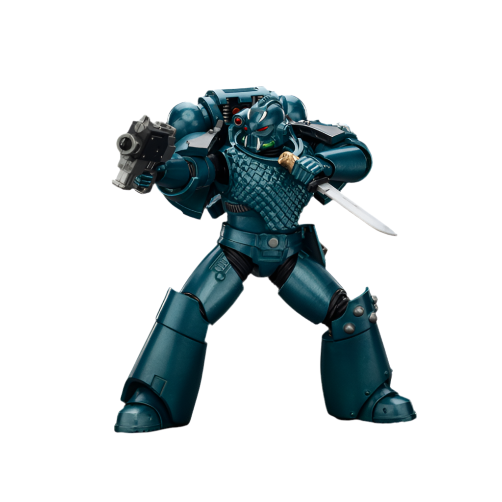 JOYTOY Alpha Legion Headhunter With Banestrike Combi-Bolter And Power Dagger | 6927054401406