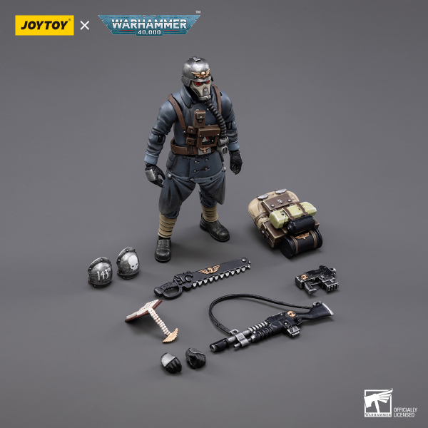 JOYTOY Astra Militarum Death Korps of Krieg Veteran Squad Sergeant | 6973130372641
