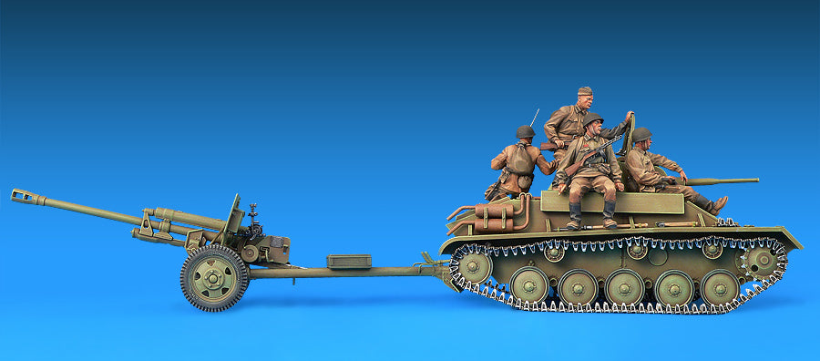 MiniArt Soviet T-70 M & ZiS -3 w/ Crew (1/35) | 4820041101094
