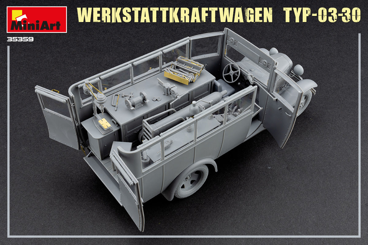 MiniArt 1/35 Werkstattkraftwagen Typ-03-30 1/35 Scale | 4820183313386