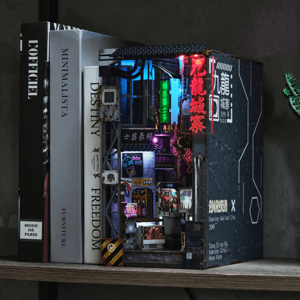 Kowloon Walled City 2049 Book Nook Kit | 2022600000030