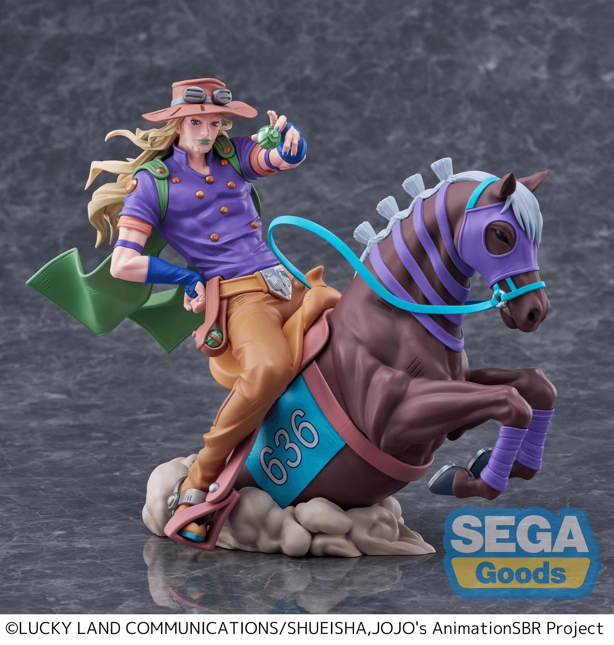 XrossLinkMAX Anime "STEEL BALL RUN JoJo's Bizarre Adventure" Figure -Gyro Zeppeli- | 4573628563036