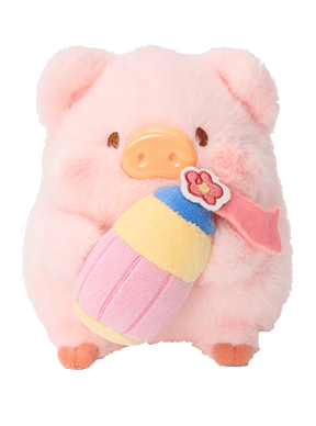 TNTSPACE × LuLu the Piggy Come Play series Plush Pendant (Box of 9)