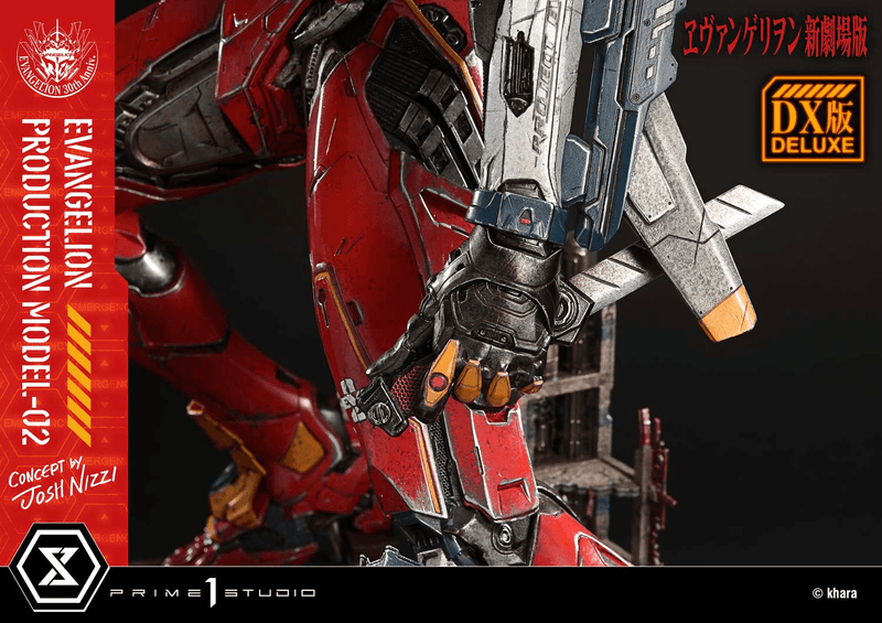 Prime 1 Studio Ultimate Diorama Masterline Evangelion Evangelion Production Model-02 (Concept by Josh Nizzi) Deluxe Version | 4582647122094