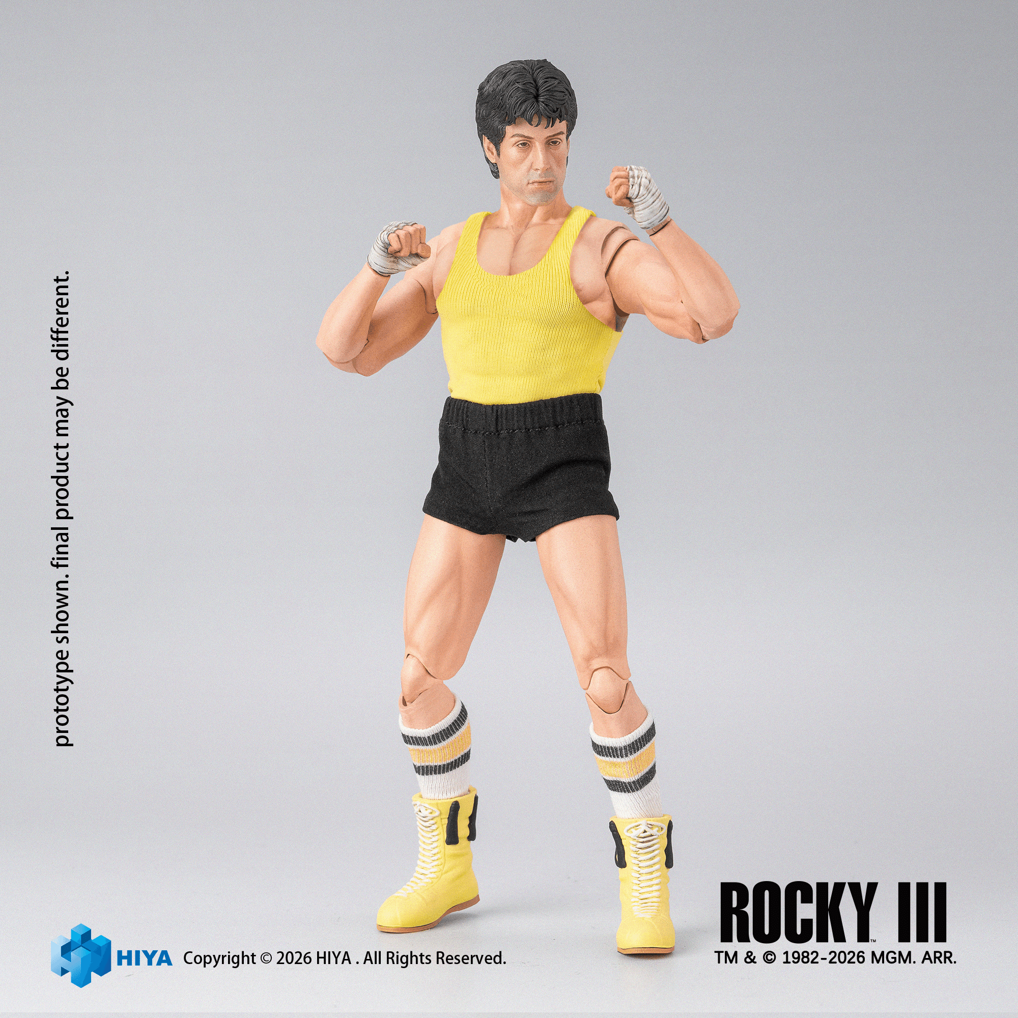 Exquisite Super Series 1/12 Scale 6.3 Inch Rocky III Rocky Boxer Version Action Figure | 6957534205125