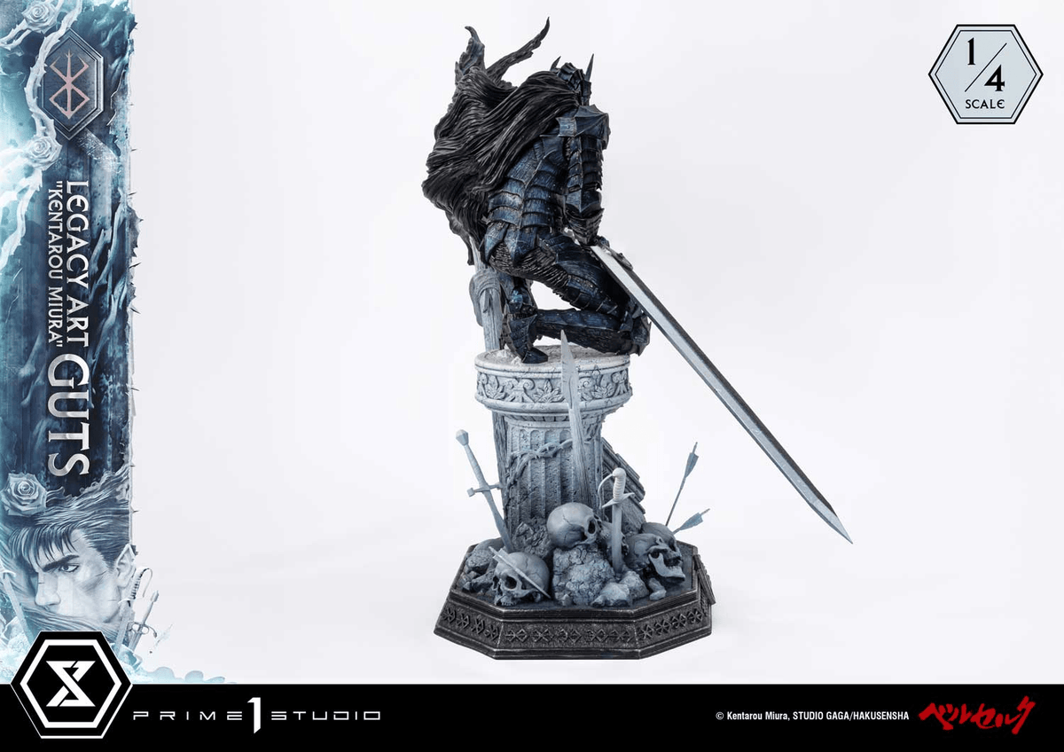 Legacy Art "Kentarou Miura" Berserk Guts 1/4 Scale