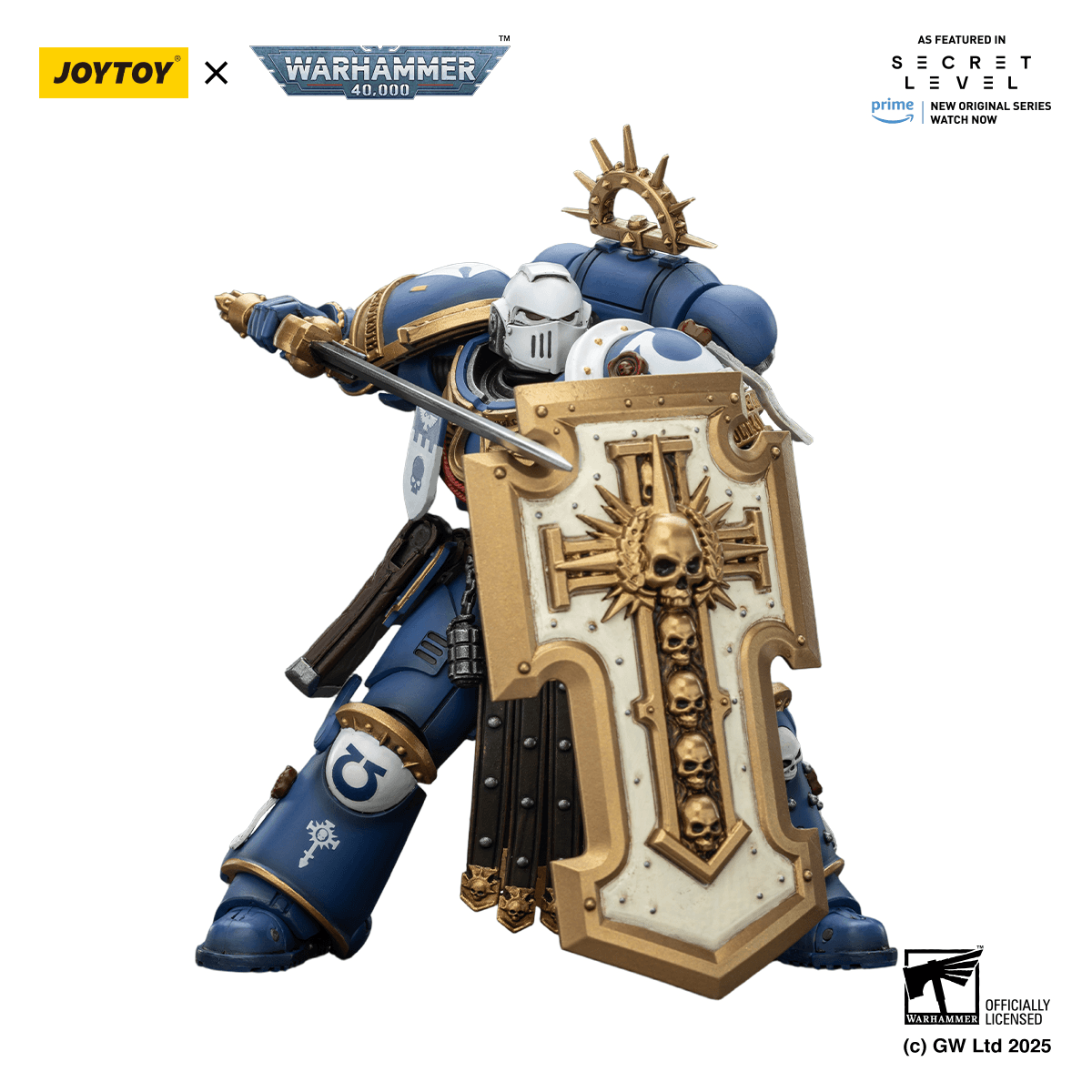 Ultramarines Torvald with Power Sword, Stormshield and Bolt Pistol | 6927054402809
